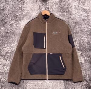 FIGS On Shift Sherpa Jacket Large Mens Full Zip Fleece